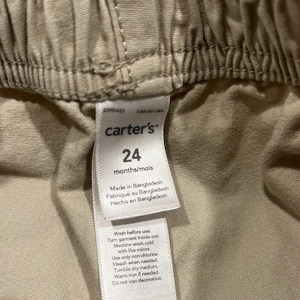 Carter’s Toddler Boys Shorts Bundle 24M | Lot of 5 Pull-On Summer Cotton Shorts